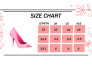 create branded size chart or size guide